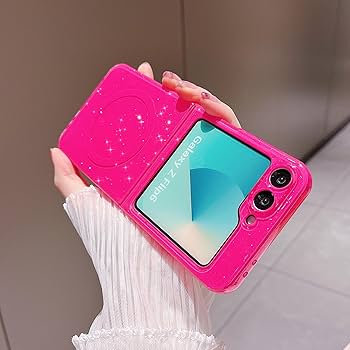 Amazon.com: MINSCOSE for Samsung Galaxy Z Flip 6 Magnetic